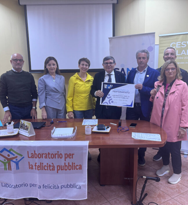 Sannio Valley e il “Laboratorio per la felicità pubblica” in partenariato per promuovere impegno civico e sviluppo del territorio